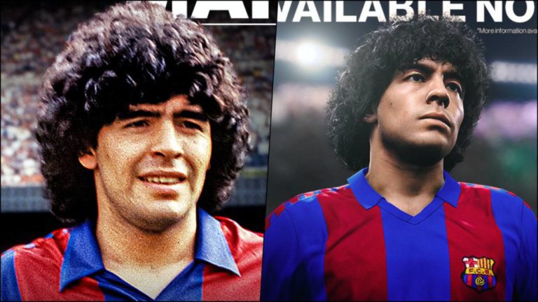Maradona at PES 2020: get your Legend for free at FC Barcelona 1983