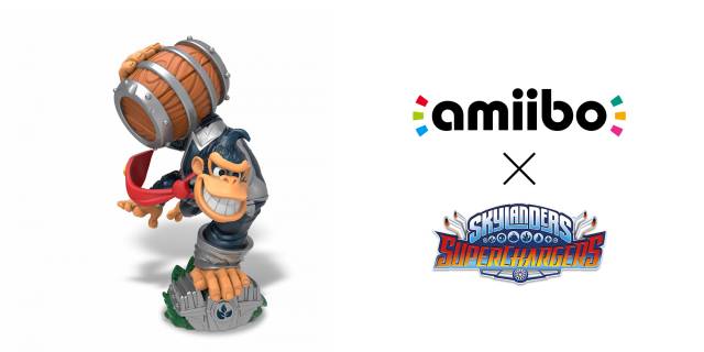 In 2015, Nintendo sold several special amiibo compatible with Skylanders: SuperChargers (Activision)