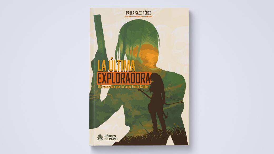 This is 'The last explorer', the book dedicated to the figure of Tomb Raider