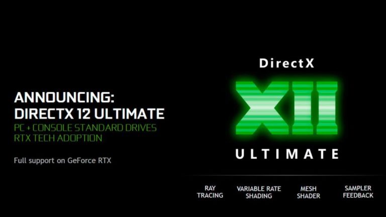 DirectX 12 Ultimate comes to PCs