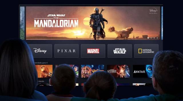 The Mandalorian at Disney +