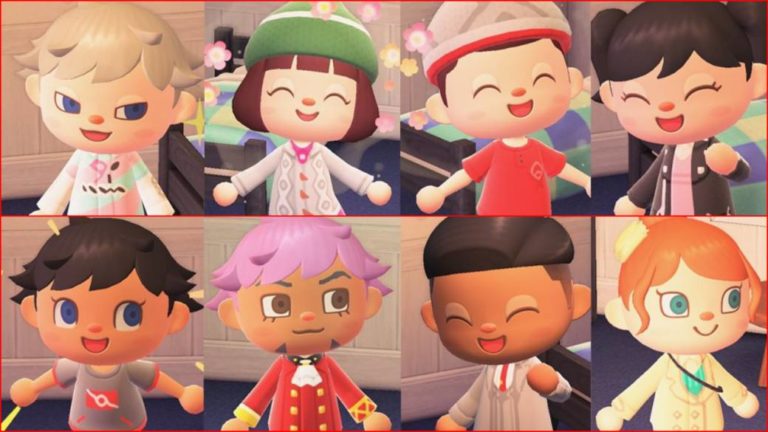 Animal Crossing NH - Download all clothing for the Pokemon Sword / Shield characters