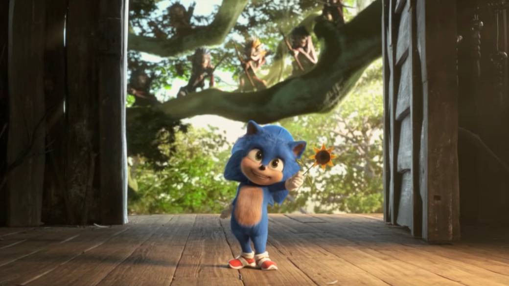 Sonic the Movie: this was Baby Sonic before the redesign