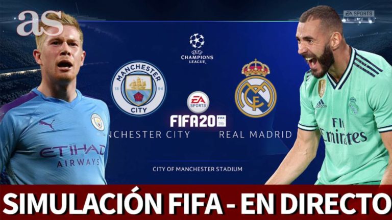 FIFA 20: Live simulation of City-Madrid and Juve-Lyon