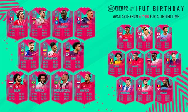 FUT Birthday in FIFA 20: what it is, schedule and predictions