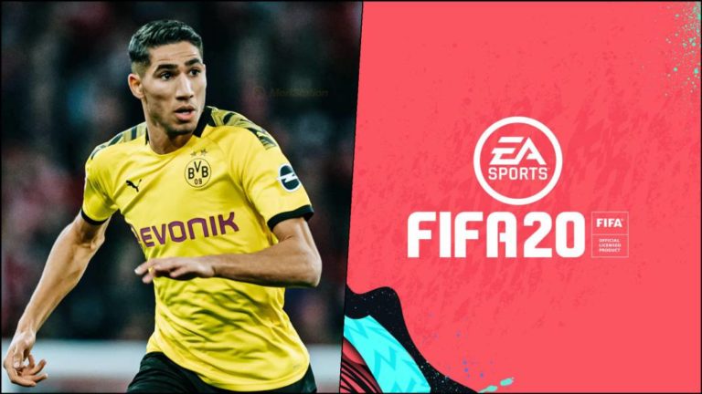 Achraf Hakimi compares in FIFA 20: "I am as fast as in real life"