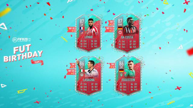 FUT Birthday FIFA 20: team 2 now available with Pogba, Van Dijk and Bale