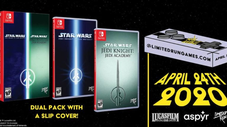 Star Wars Jedi Knight II and Jedi Academy, in physical format for PS4 and Switch