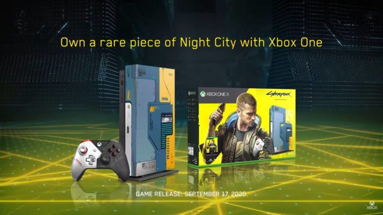 Cyberpunk 2077 Xbox One X will be the last limited edition of the console