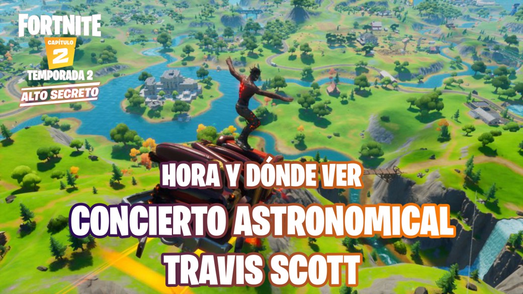 Travis Scott and Fortnite Event: Astronomical; time and where to watch online