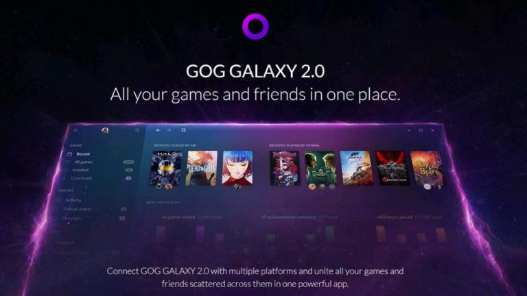 GOG Galaxy 2.0 ends its beta phase and will arrive soon to all