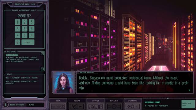 Chinatown Detective Agency, the cyberpunk promise under pixelated neon lights