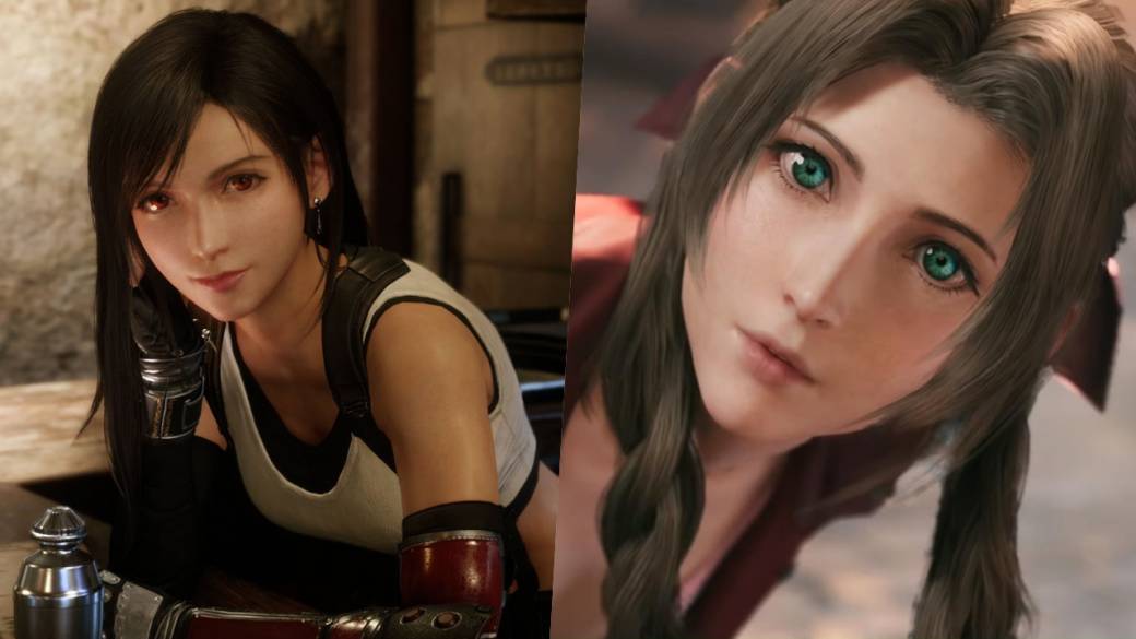 Final Fantasy VII Remake presents Tifa and Aeris on video