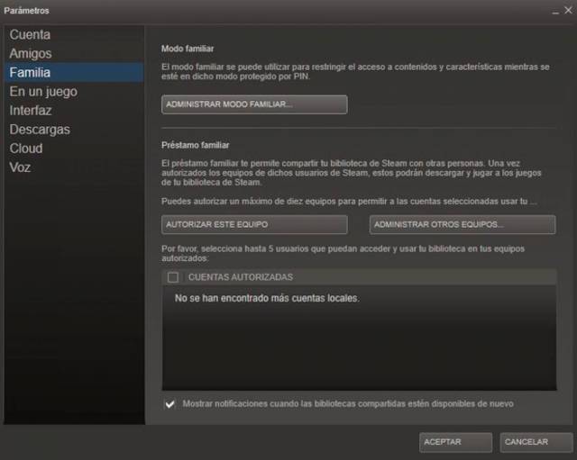 Steam: how to share games with friends or family