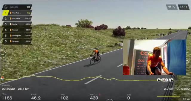 Boom virtual competition tour of flanders