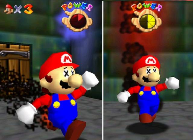 Mario 64, ass, smoke, fixed