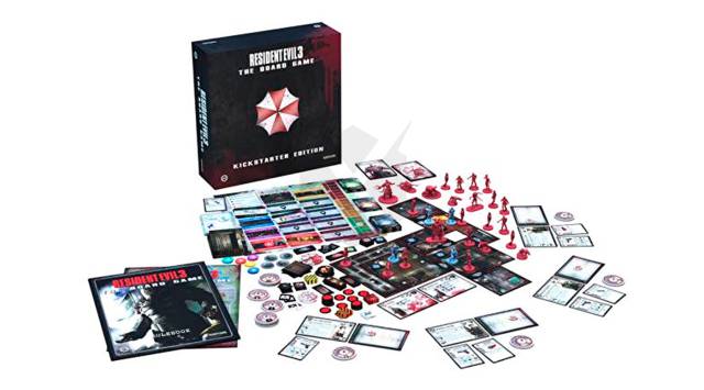 This is the Resident Evil 3 board game that seeks funding Kickstarter