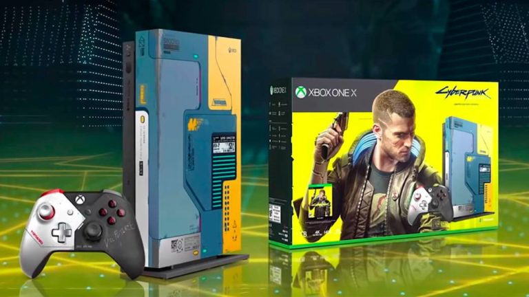 This is the Xbox One X special edition Cyberpunk 2077: date confirmed