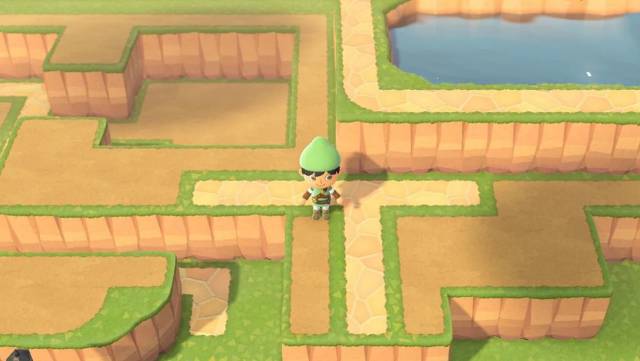 The Legend of Zelda: A Link to the Past in Animal Crossing: New Horizons