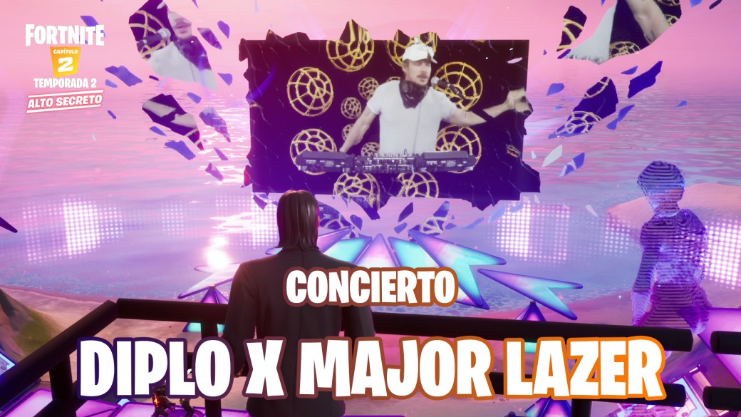 This has been the event of Diplo and Major Lazer in Fortnite