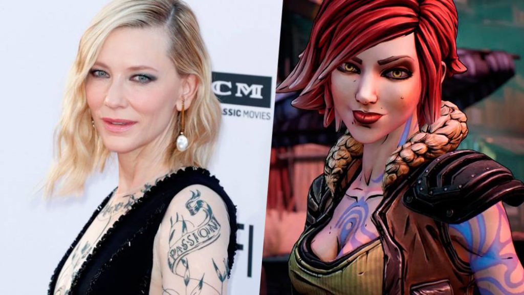 Cate Blanchett negotiates her role as Lilith in the Borderlands film
