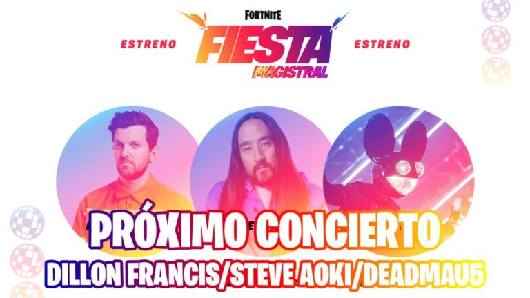 Deadmau5, Steve Aoki and Dillon Francis event in Fortnite: date, time and how to see
