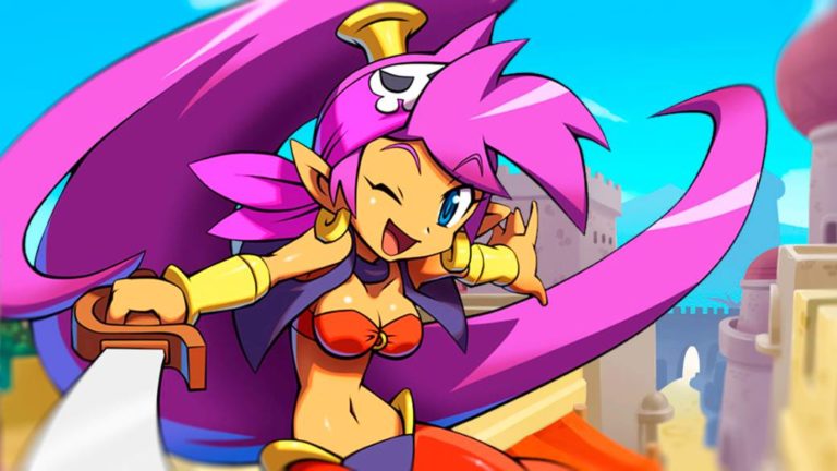 Shantae, the heroine of WayForward