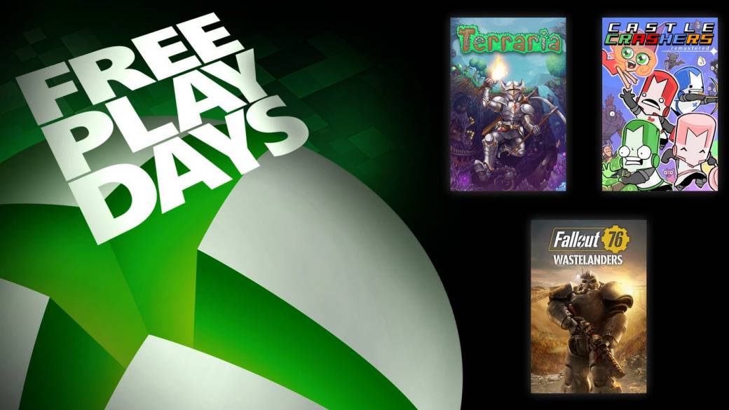 Free Game Days on Xbox: Castle Crashers Remastered, Fallout 76, and Terraria