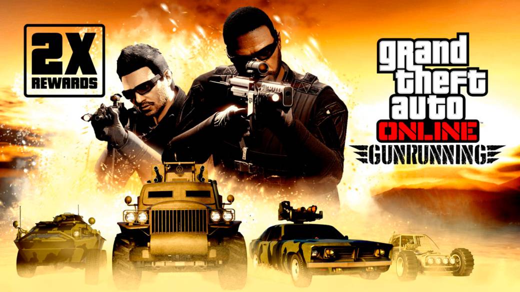 GTA Online: double reward in arms trafficking, free pistols, discounts and more