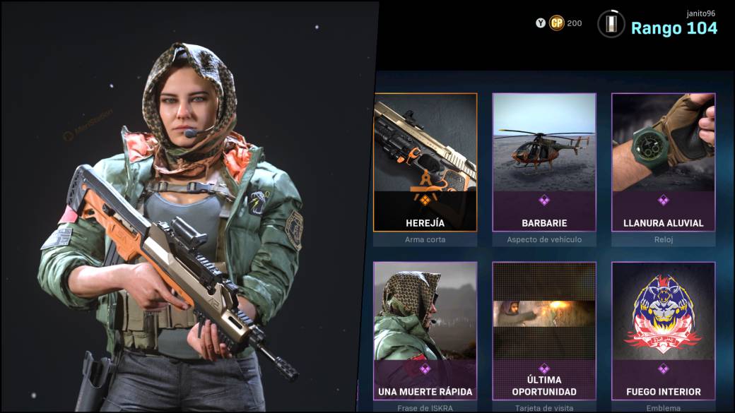 Call of Duty: Warzone receives its new operator, Iskra; Now available