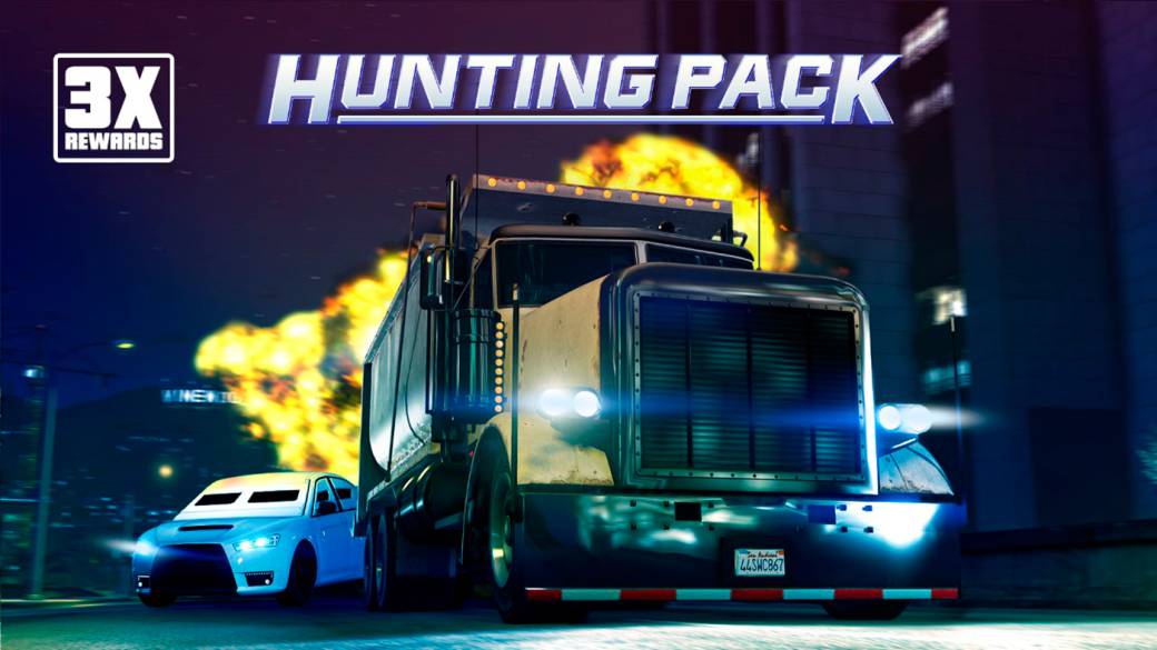 GTA Online: triple reward in Hunting Pack and win 1 million GTA $