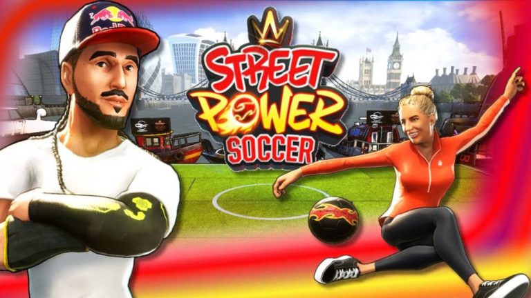 This is Street Power Soccer, a spiritual successor to FIFA Street