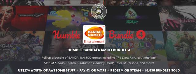 Humble Bundle, Bandai Namco