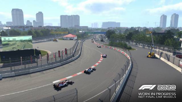 Fast lap Hanoi circuit Charles Leclerc Ferrari F1 2020