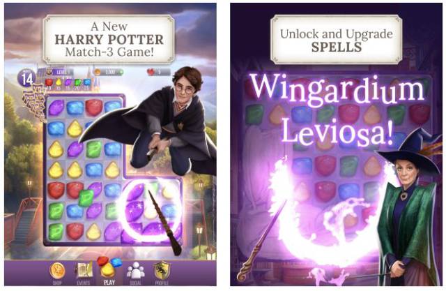 harry potter: puzzles and spells app
