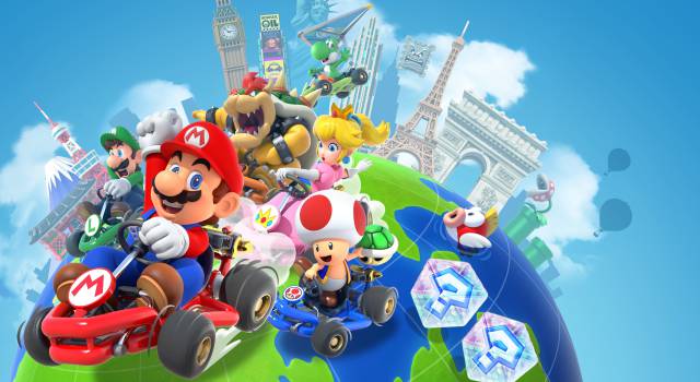 Mario Kart Tour team racing multiplayer mode