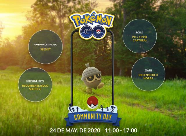 Pokémon GO: Seedot to star in May Community Day