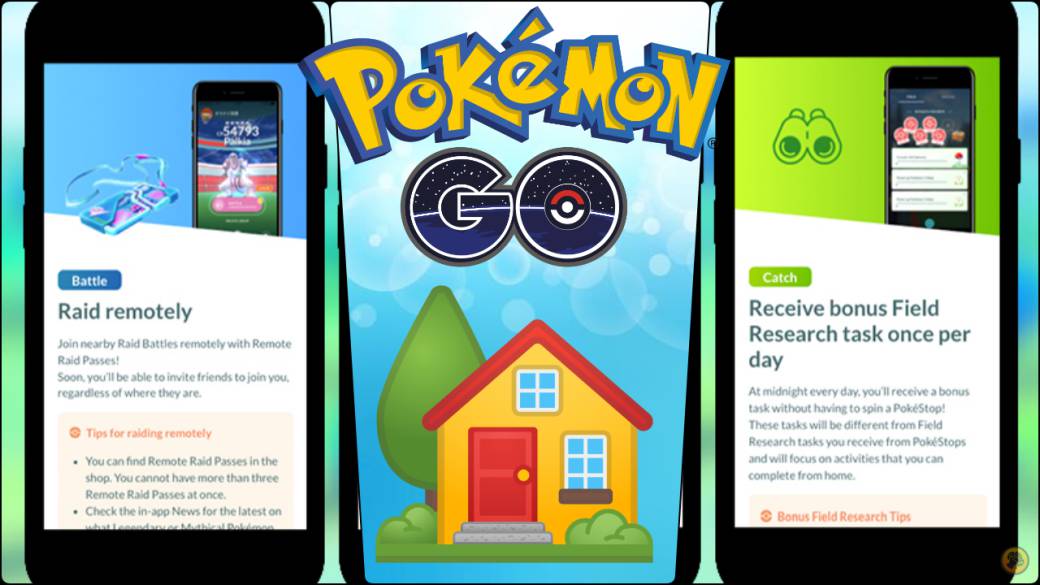 Pokémon GO will receive a guide to play from home in the app itself