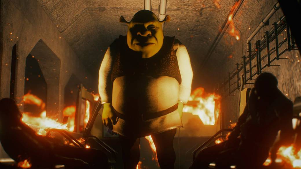 Resident Evil 3: the most disturbing Shrek replaces Nemesis in this mod