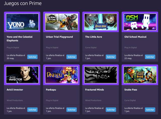 Free Games Twitch Prime May