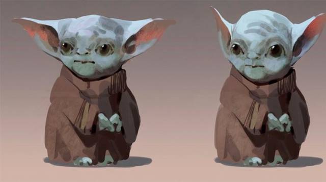 Baby Yoda shows off their quirky original designs for The Mandalorian