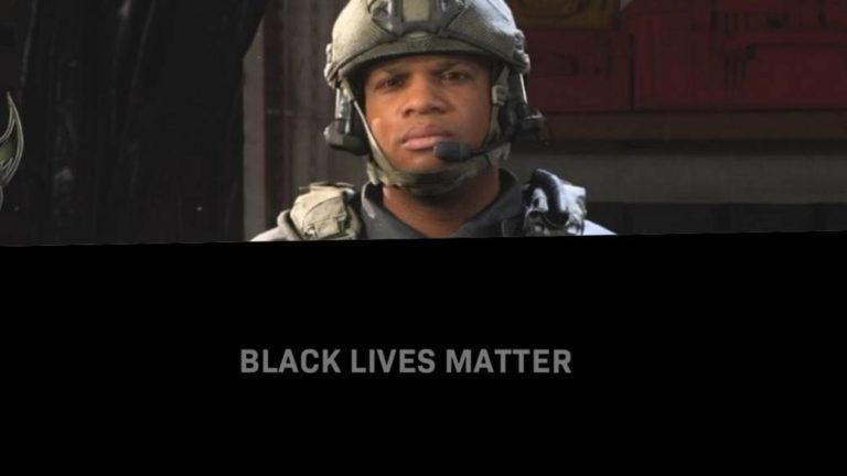Call of Duty: Modern Warfare introduces a message in support of the Black Lives Matter