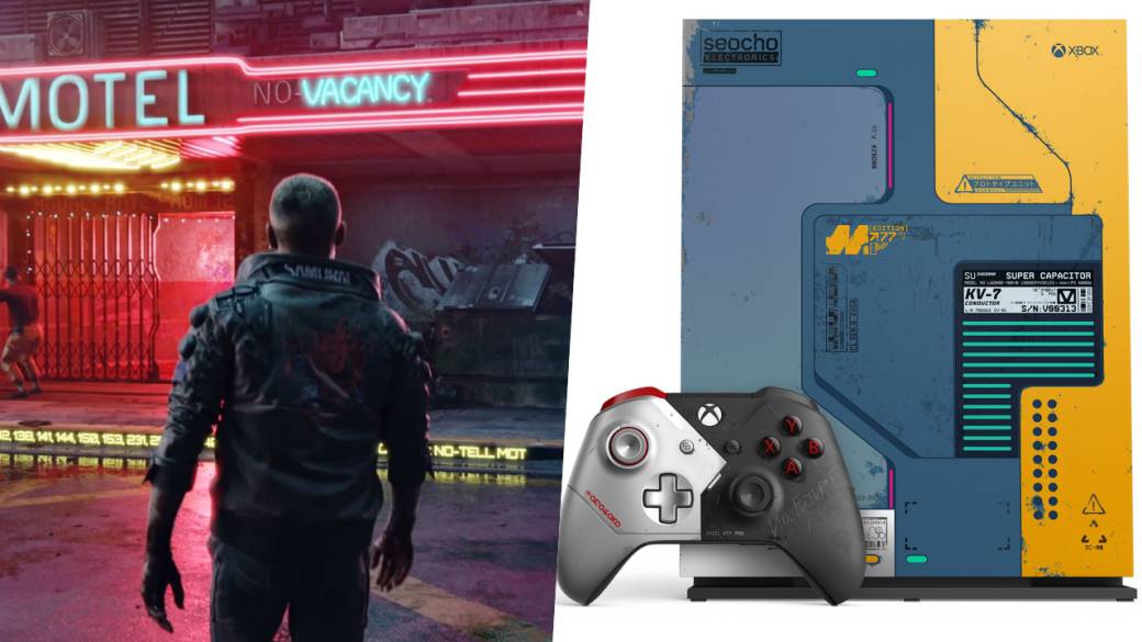 Cyberpunk 2077 Xbox One X hides a secret that can only be seen with UV radiation