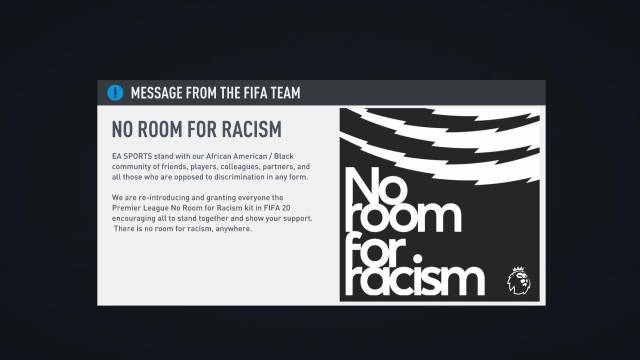 FIFA 20, Black Lives Matter