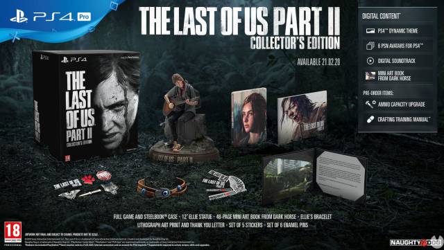 The Last of Us Part 2 PS4 Buy Ellie Special Collector's Editions