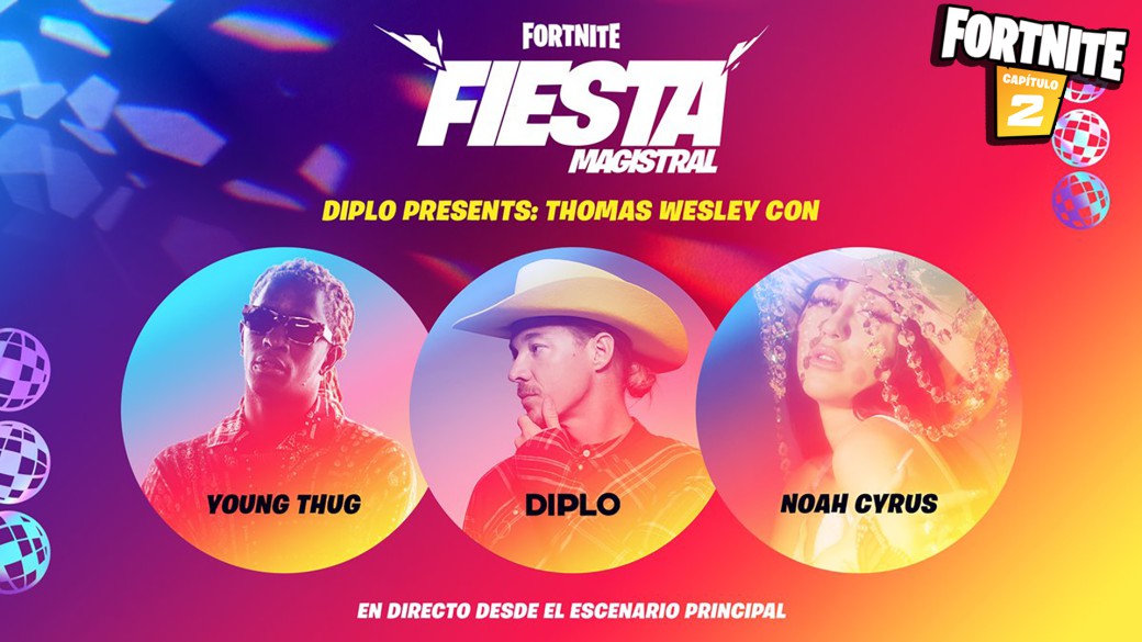 Fortnite: Diplo, Young Thug and Noah Cyrus event announced at Master Party; Date and Time