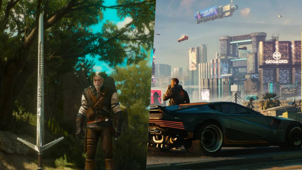Cyberpunk 2077 will feature a sword from The Witcher 3 ... but now it's a car!