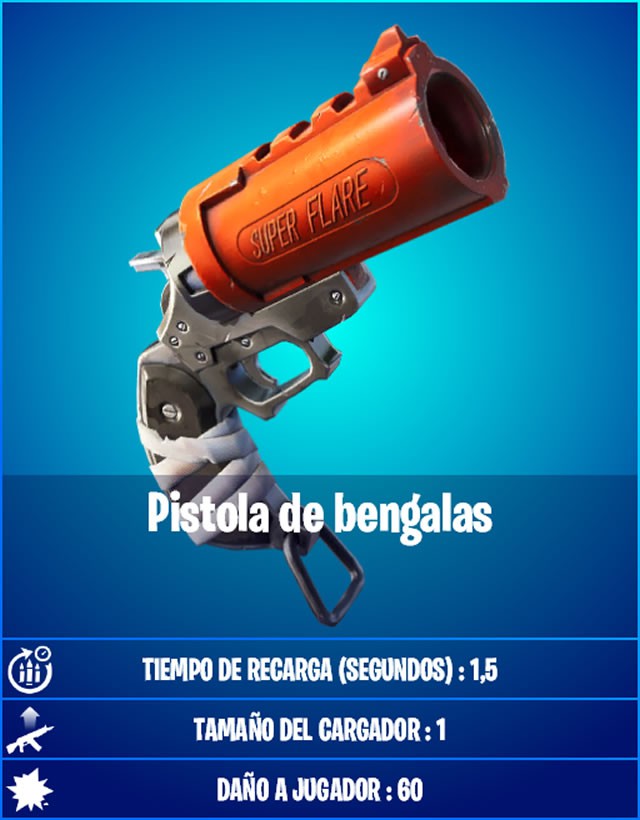 fortnite episode 2 season 3 new flare gun weapon