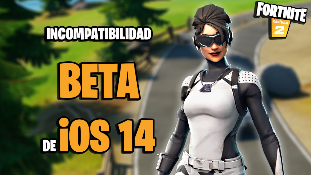 Fortnite gives problems with the beta of iOS 14