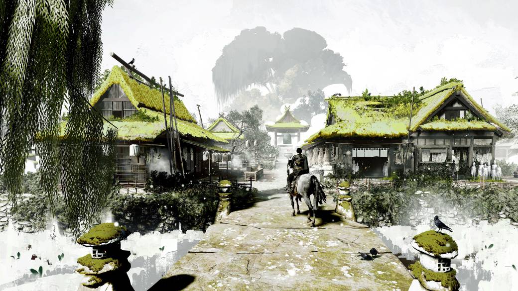 Ghost of Tsushima shares several conceptual arts of the video game